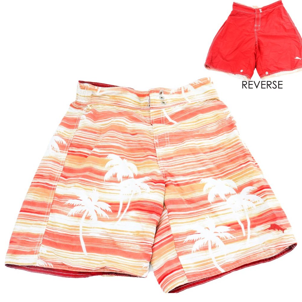 Tommy Bahama Relax REVERSIBLE Tropical Swim Trunks
